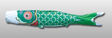 単品：友禅鯉 緑鯉 6m | 09_単品鯉,友禅鯉 | 創業1923年 鯉のぼり屋