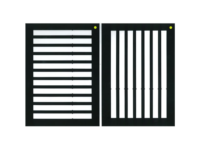 レター用スミ字ガイドセット