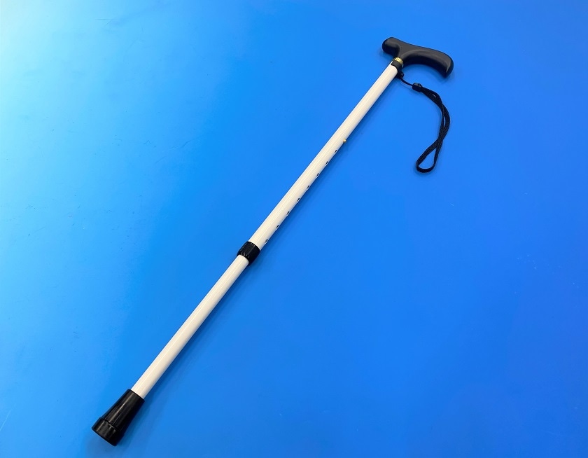 L字サポートケーン長さ調節式【非課税品】 | 体を支える杖 | わくわく