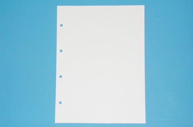 ルーズリーフ 大用紙(4穴用)