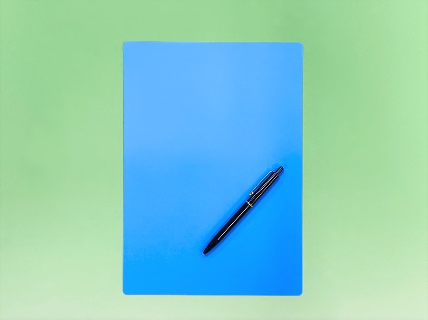 表面作図用シリコンラバー 作図用ノック式ボールペン付き