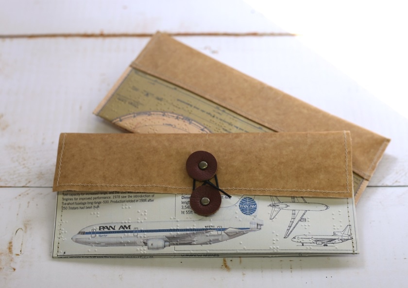 Robinson PEN&GLASSケース エアクラフト、プラネット