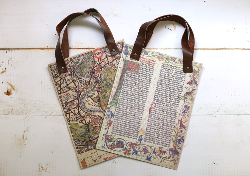 Robinson cafe トートバッグ クラシカルバイブル、リッチモンドマップ