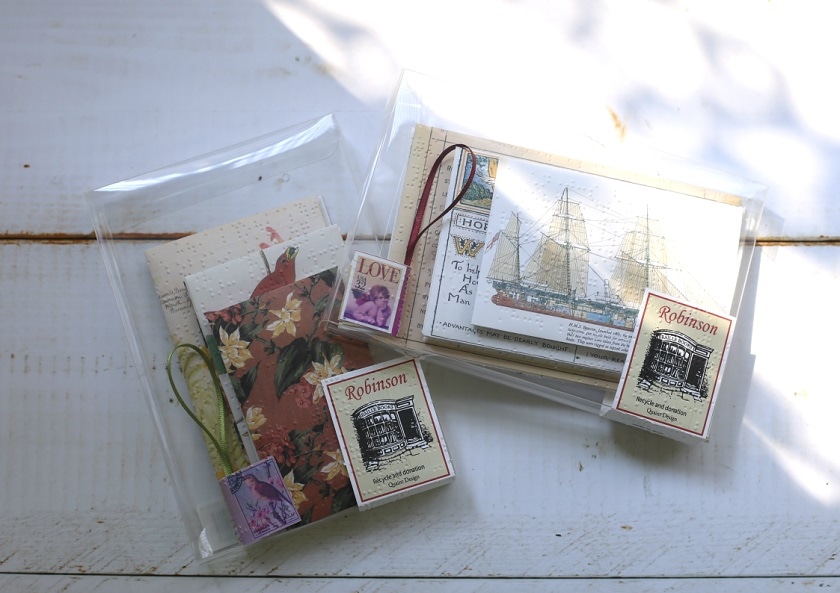 SILVER RIBON ハンドメイド封筒セット