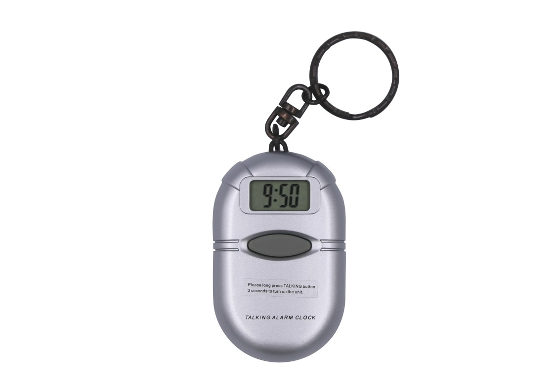 音声時計キーホルダー型