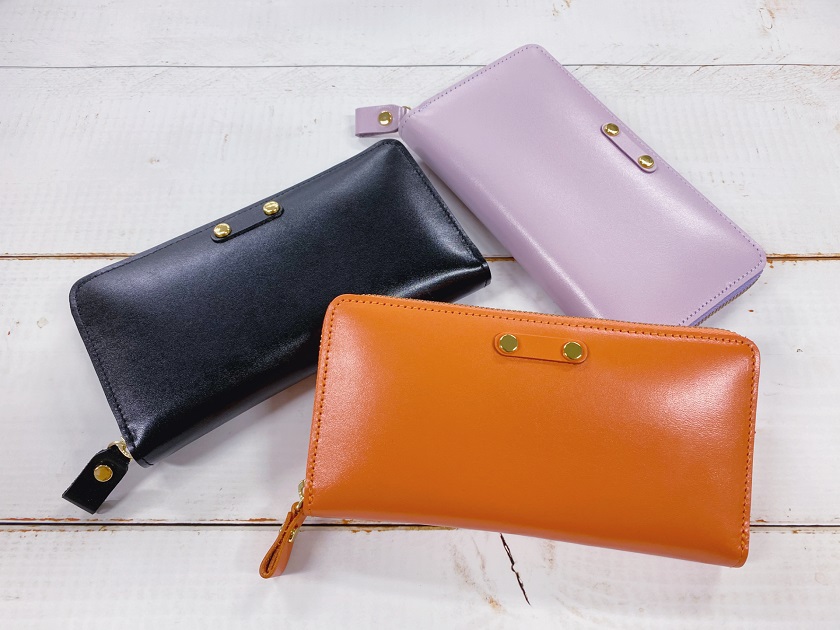 コインレール付き本革長財布