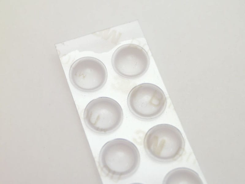 透明凸点シール（中22粒）