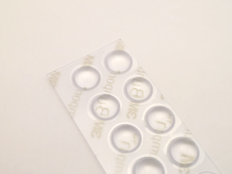 透明凸点シール（大18粒）