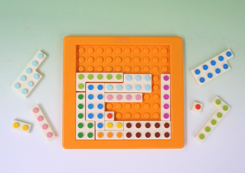 商品写真 ぴったりしきつめ　かずパズル100