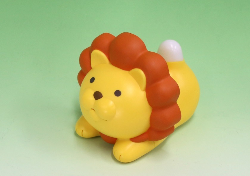 商品写真 ライオンのおしゃべり温湿度計