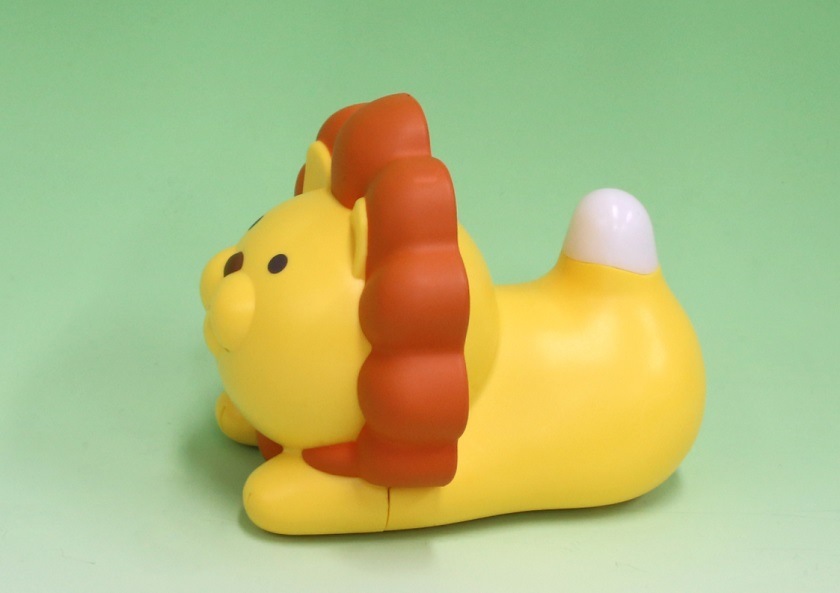 商品写真 ライオンのおしゃべり温湿度計