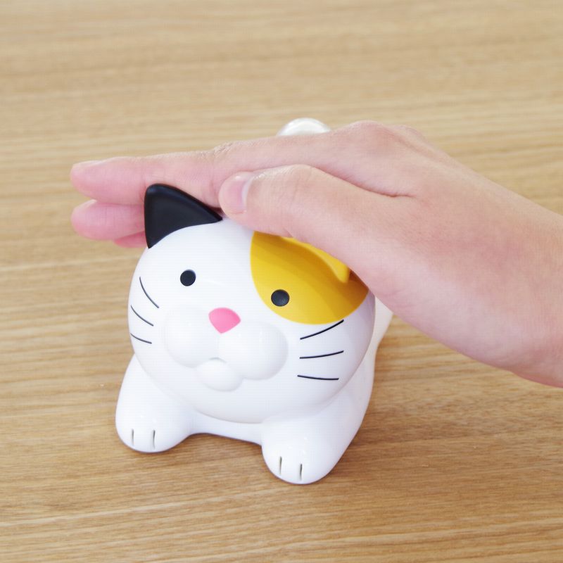 商品写真 にゃんこ計　ミケネコ