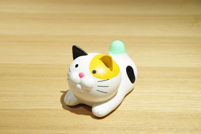 商品写真 にゃんこ計　ミケネコ