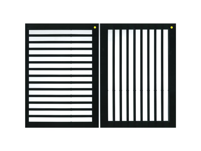商品写真 レター用スミ字ガイドセット