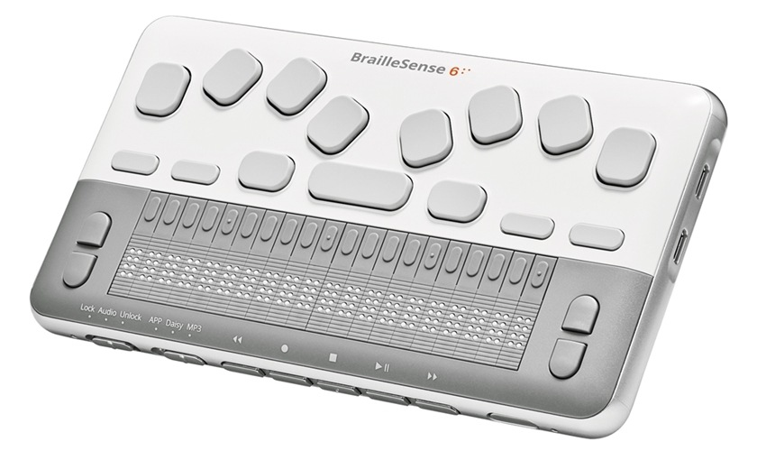 商品写真 音声・点字携帯情報端末ブレイルセンスシックスミニ【非課税品】