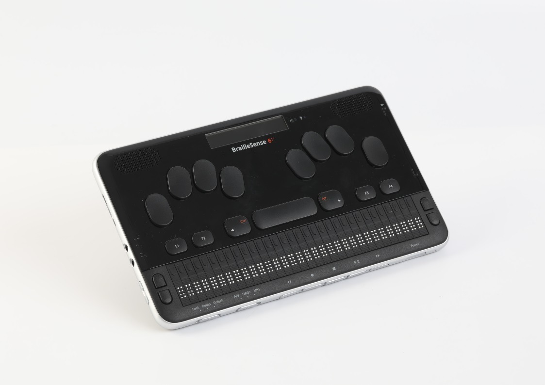 商品写真 音声・点字携帯情報端末ブレイルセンスシックス【非課税品】