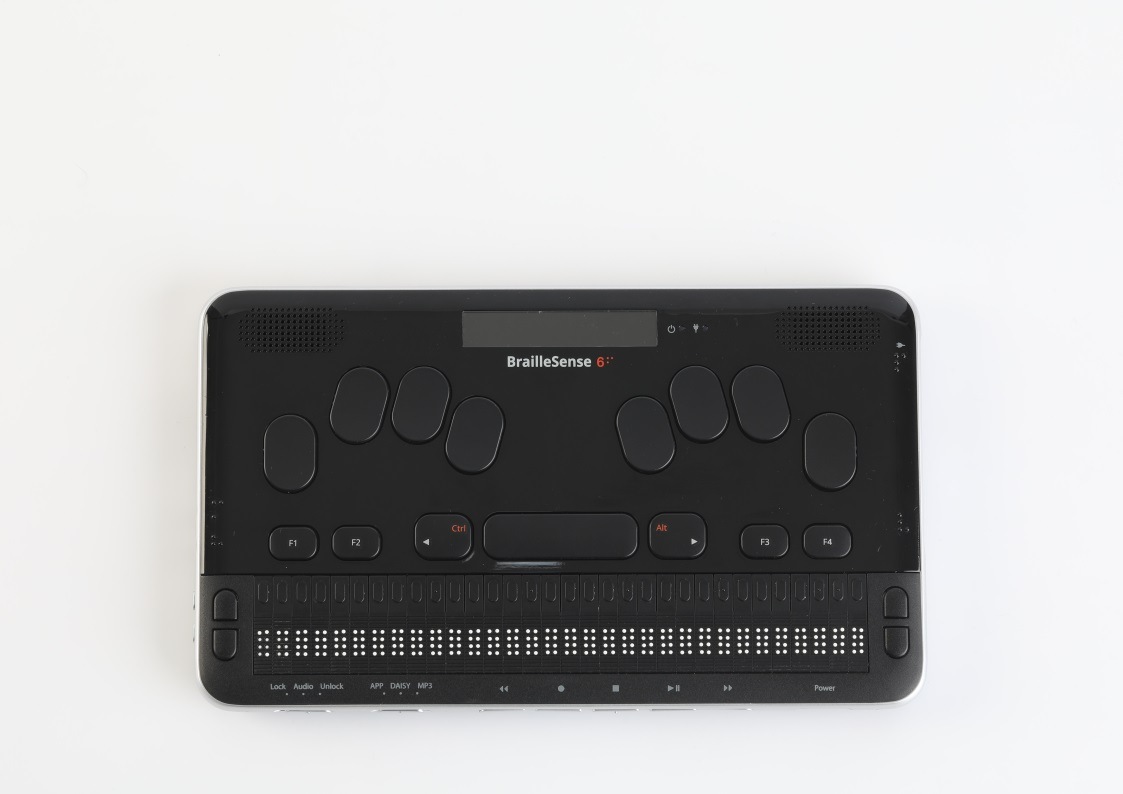 商品写真 音声・点字携帯情報端末ブレイルセンスシックス【非課税品】