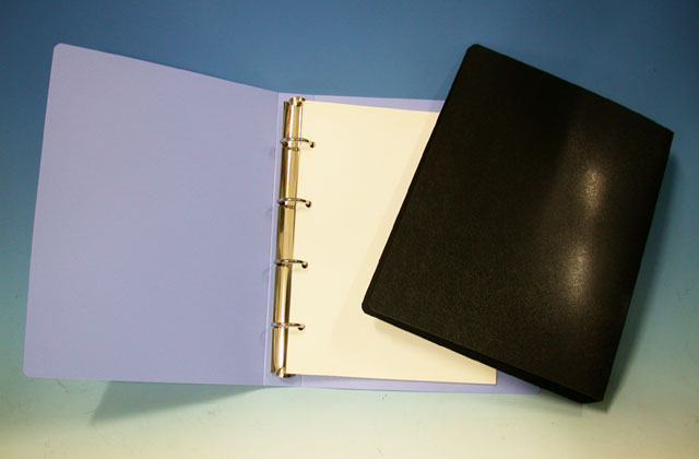 商品写真 ルーズリーフ大(4穴)用紙付き