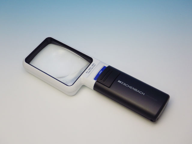 商品写真 LEDワイドライトルーペ 4倍 角型