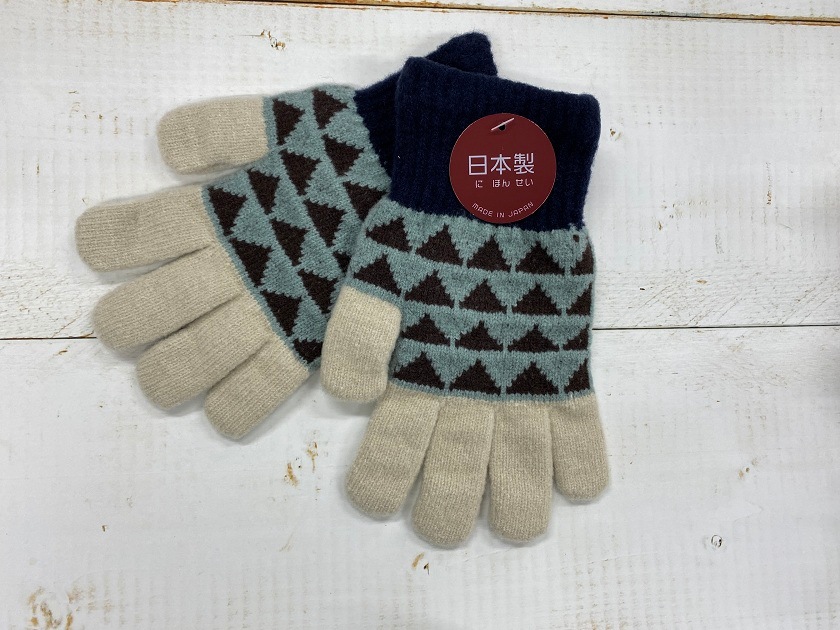 商品写真 指先が出るやわらか手袋 Mサイズ