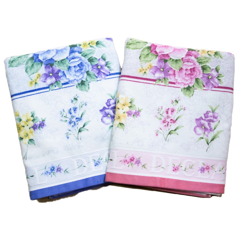 バスタオル　フレンチガーデン(約950匁)