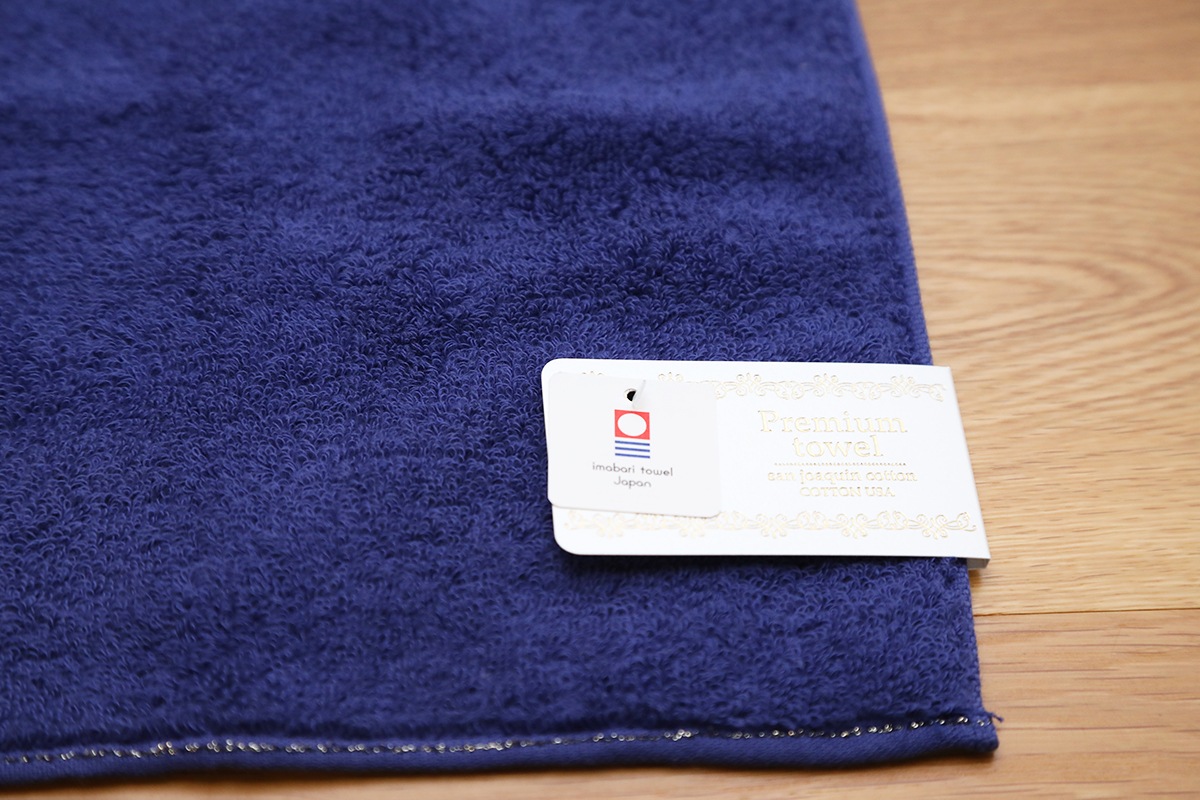 ミニタオル　今治プレミアムカラー