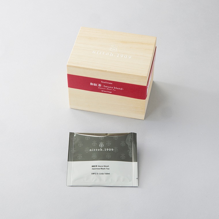 和紅茶 -Imura blend- 10袋 木箱【ふろしきギフト包装対応商品