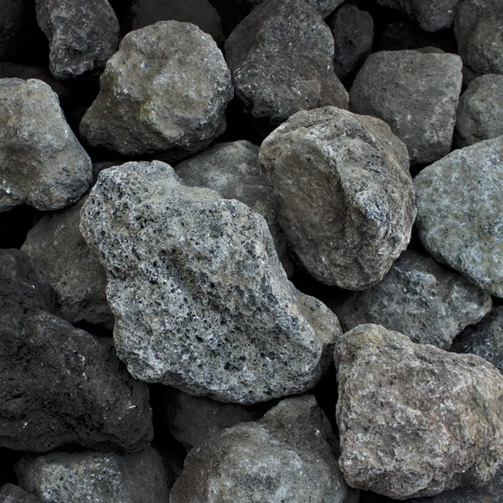 ［栗石］ 阿蘇火山岩 20kg 溶岩石