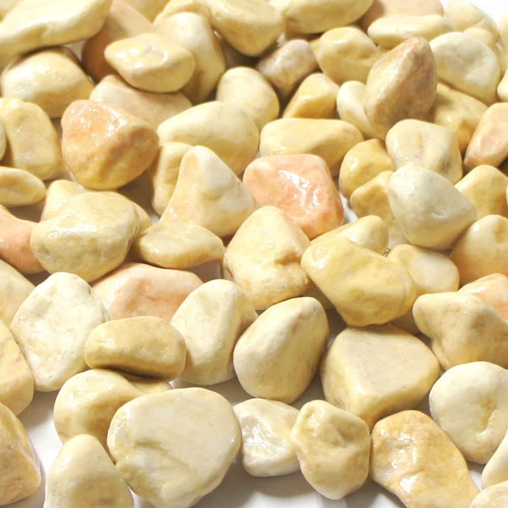 ［3cm］シトラススプレッド 玉砂利 黄色 20kg