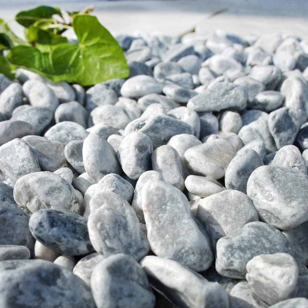 ［3cm］パウダーグレースプレッド 玉砂利 グレー 20kg