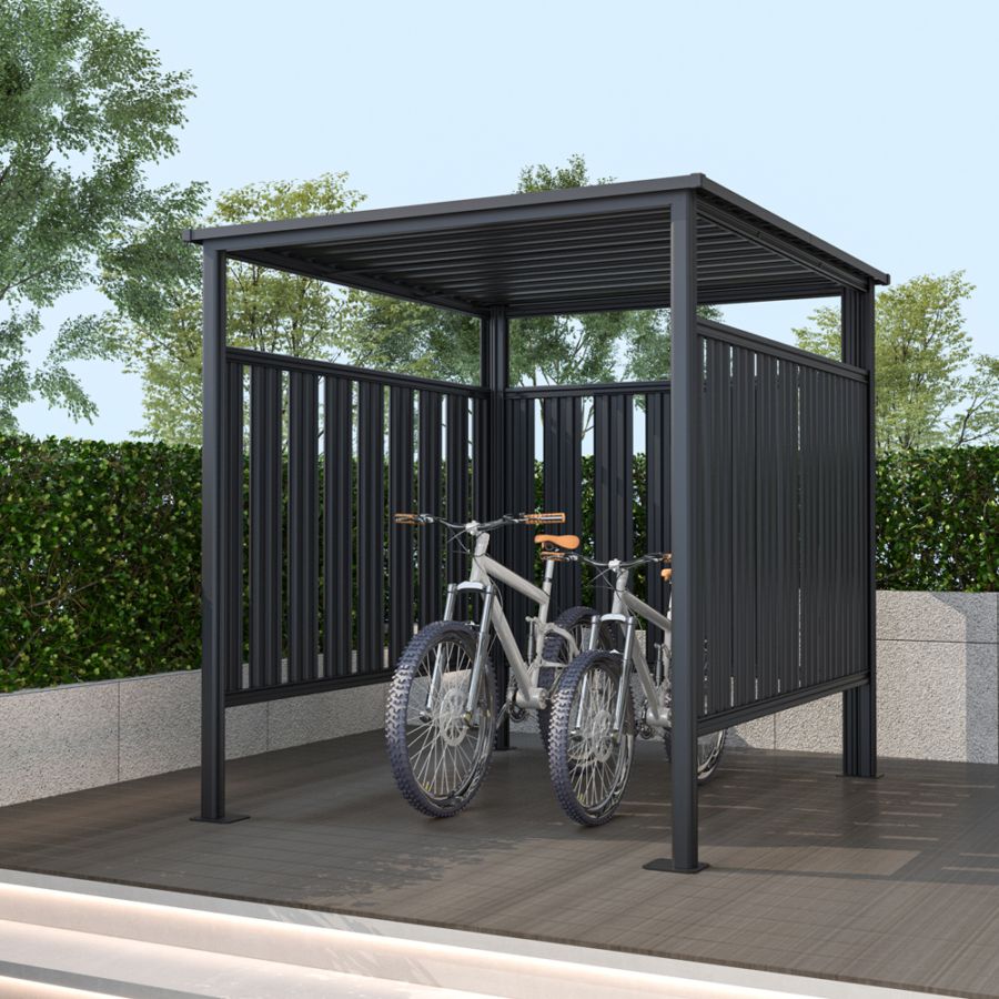 個人宅配送OK［170cm×196cm］SOTORIS サイクルポート チャリス CHS-01 CG型 ソトリス