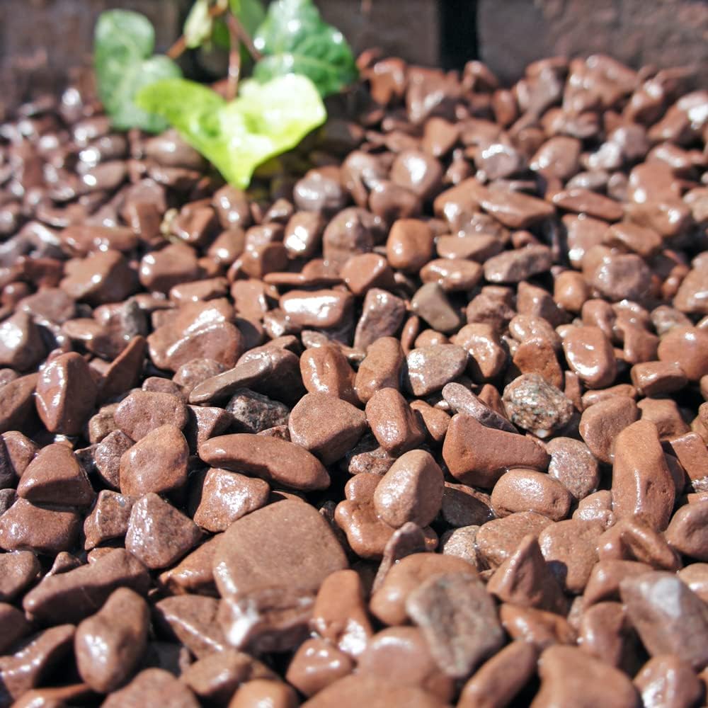 ［1.5cm］チョコレートスプレッド 玉砂利 茶色 ブラウン 20kg