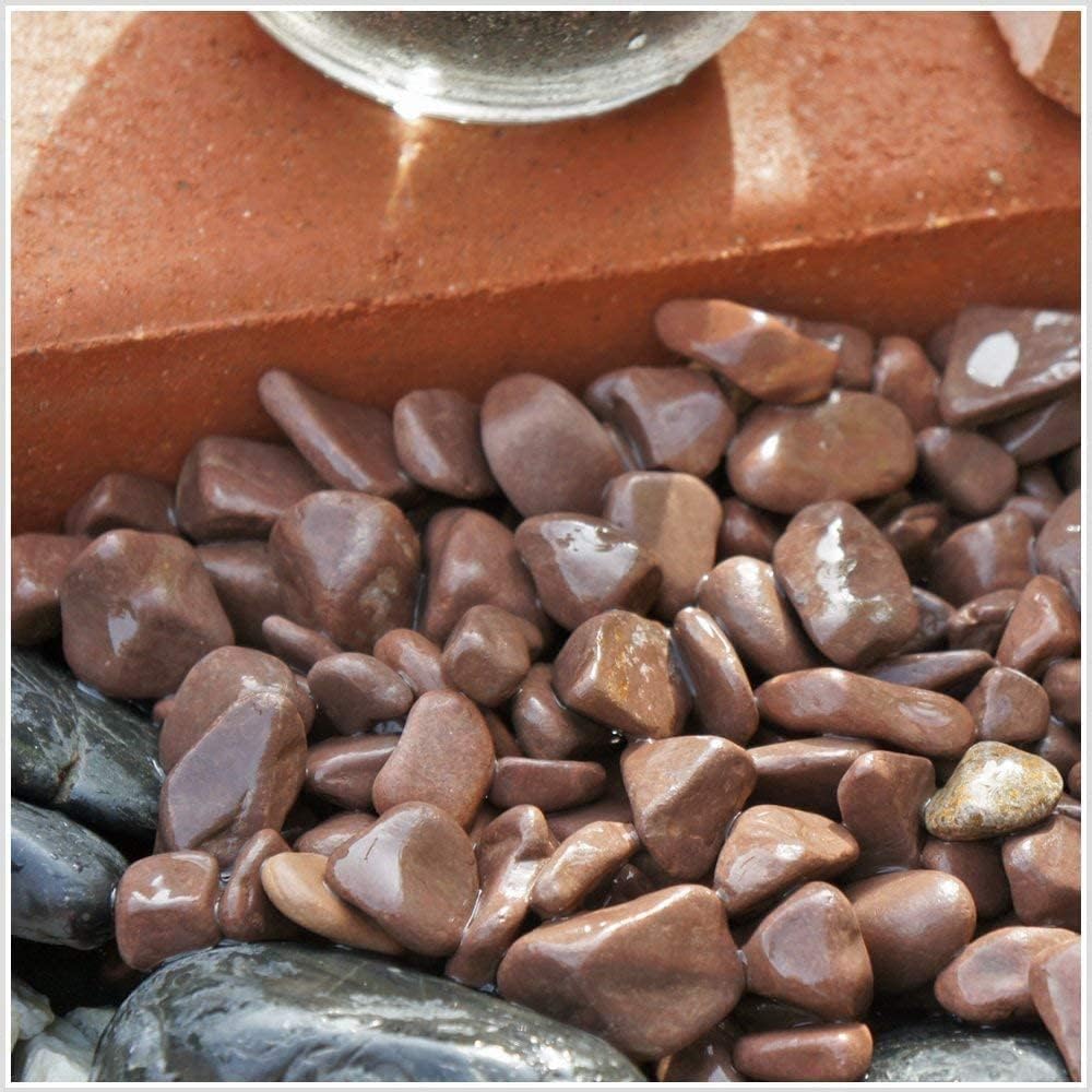 ［1.5cm］チョコレートスプレッド 玉砂利 茶色 ブラウン 20kg