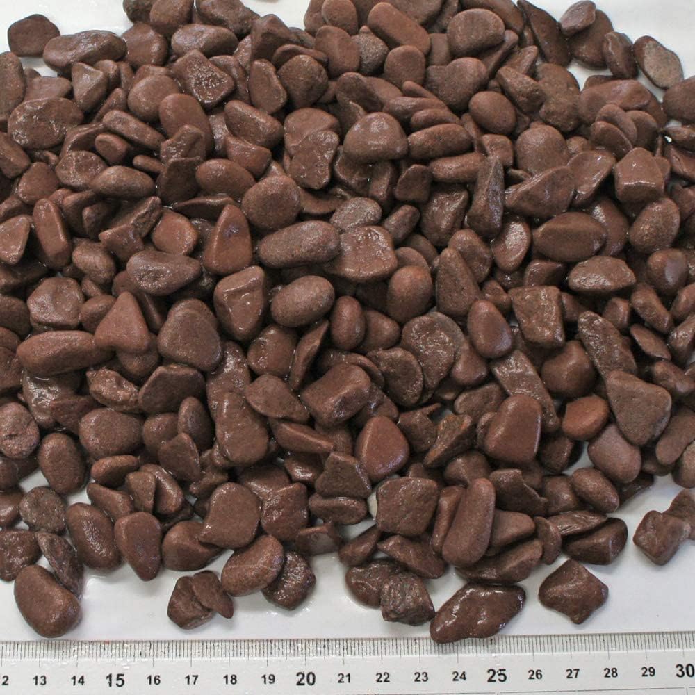 ［1.5cm］チョコレートスプレッド 玉砂利 茶色 ブラウン 20kg