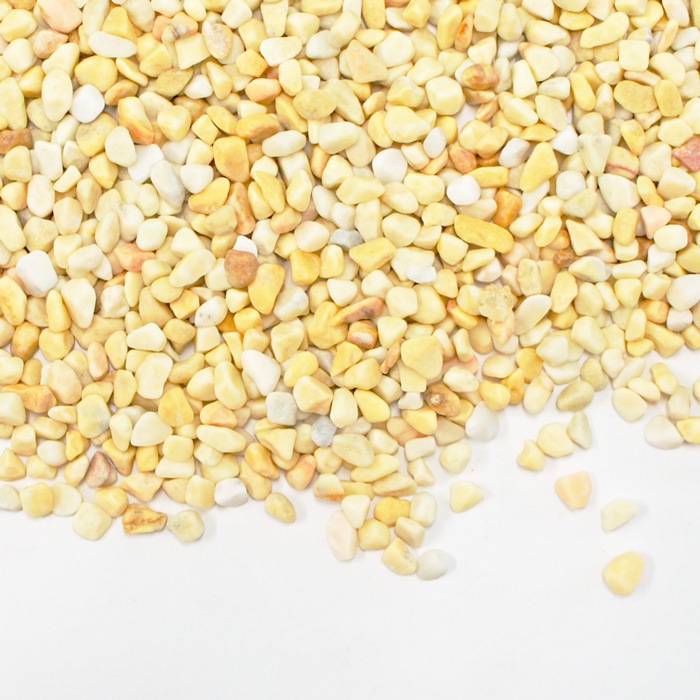 ［9mm］ミモザ 三分砂利 洗い出し用 黄色 20kg