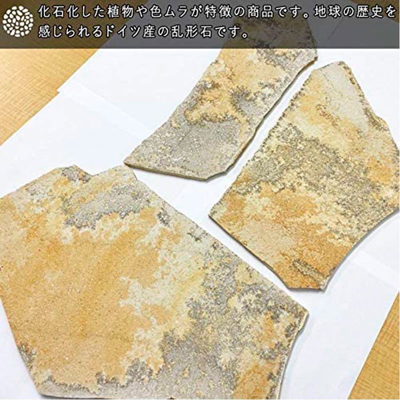 ［約0.5平米分］乱形石 ソルンフォーヘン 厚み13～19mm