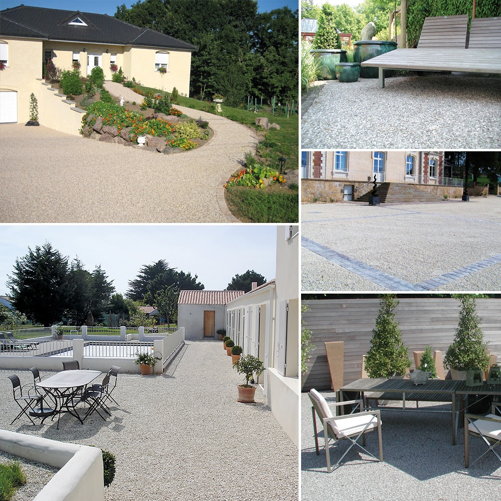 [サンプル] 砂利固定材 GRAVIER SHIELD(R) グラヴィエシールド お試し用 NITTOSEKKO