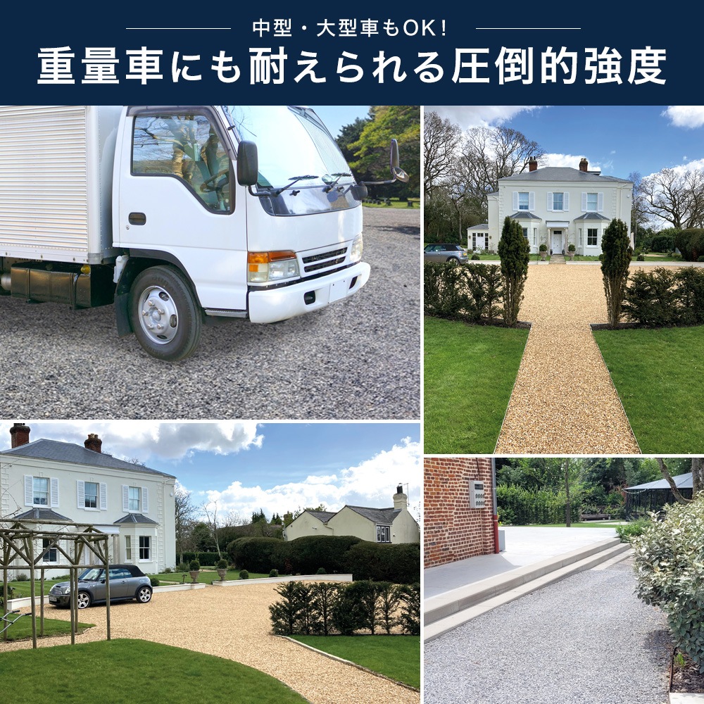 [サンプル] 砂利固定材 GRAVIER SHIELD(R) グラヴィエシールド お試し用 NITTOSEKKO