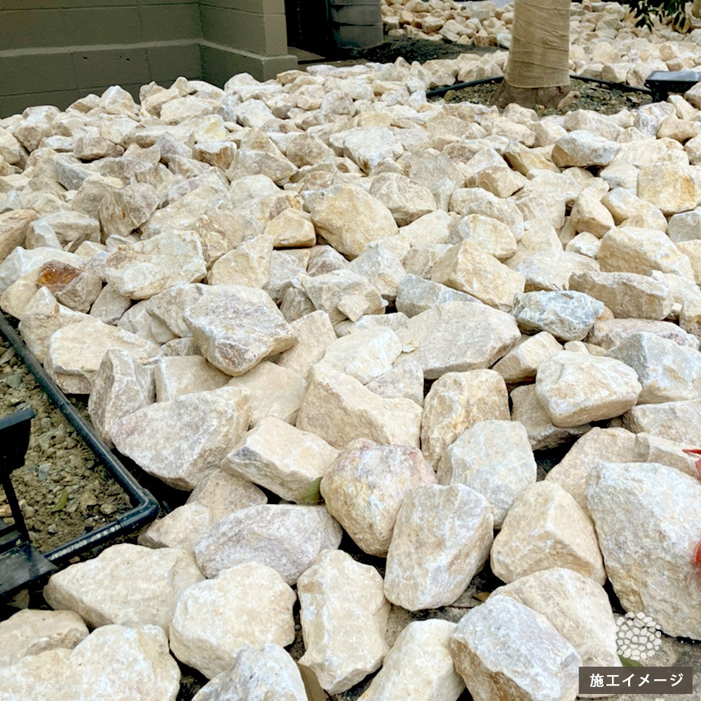 ［割栗石］五島蝋石　約23kg 国産