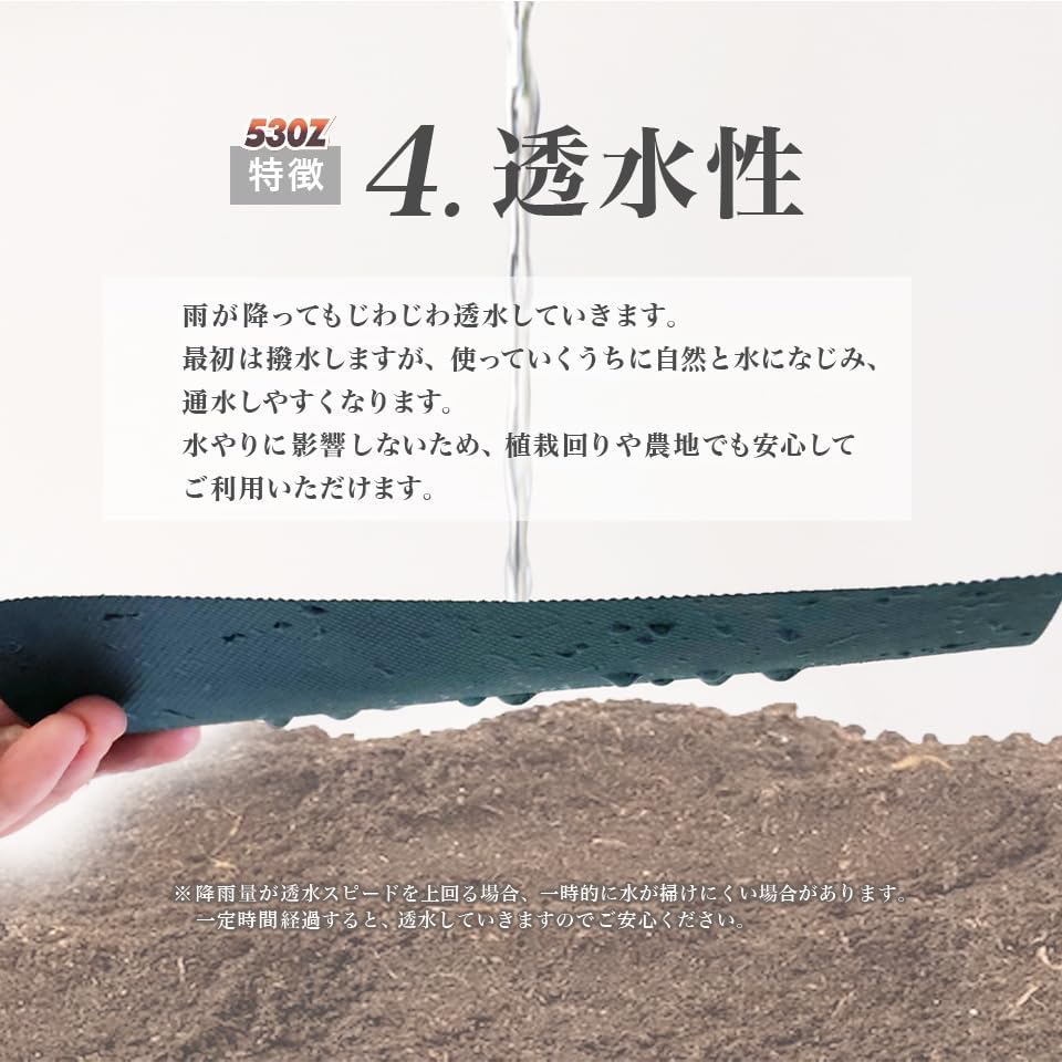 [2m×50m] GreenArts 530Z  防草シート  NITTOSEKKO