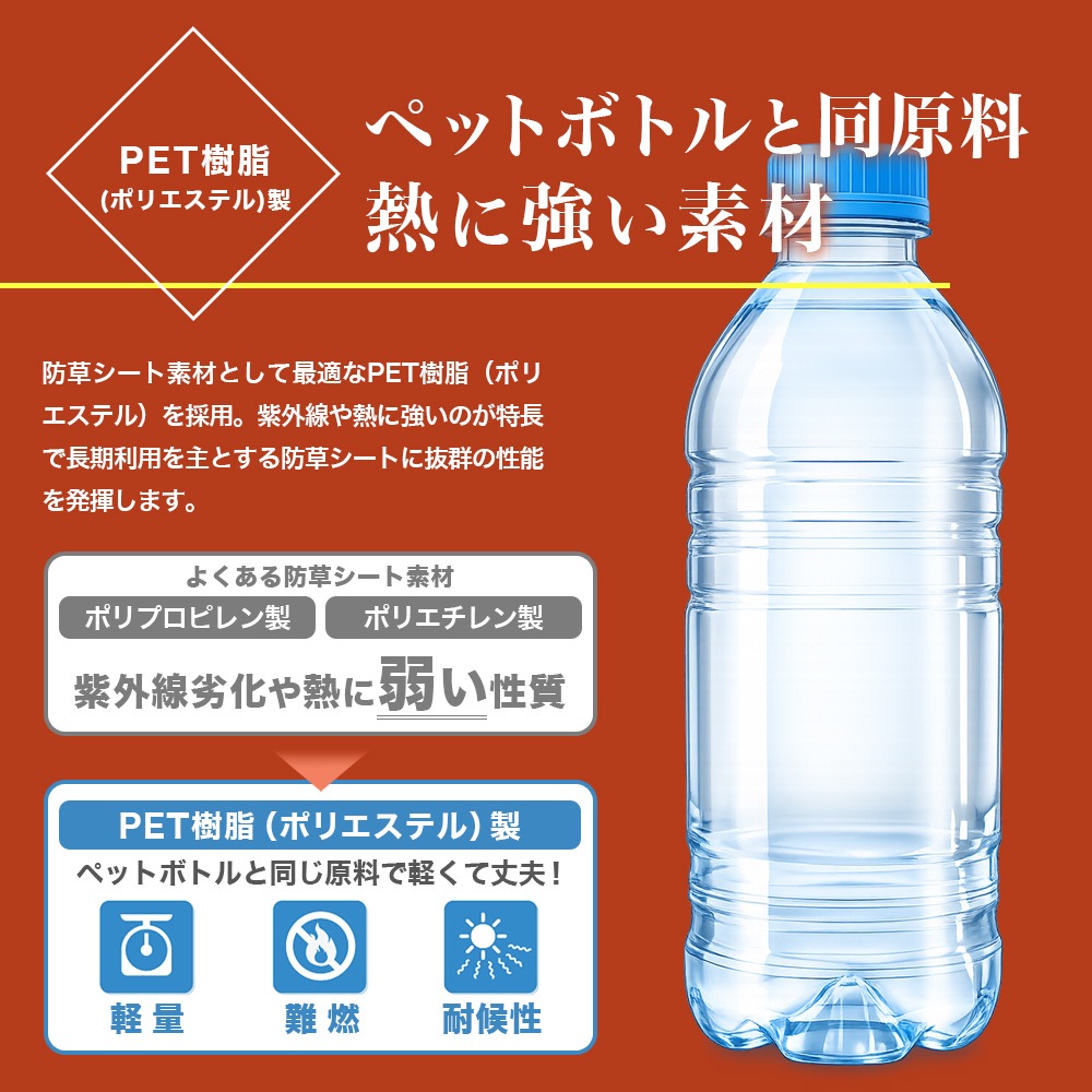 個人宅配送OK[2m×50m] GreenArts(R) 530Z  防草シート  NITTOSEKKO