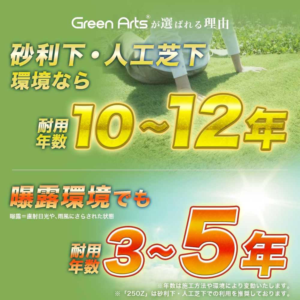 個人宅配送OK[2m×50m] GreenArts(R) 250Z  防草シート  NITTOSEKKO