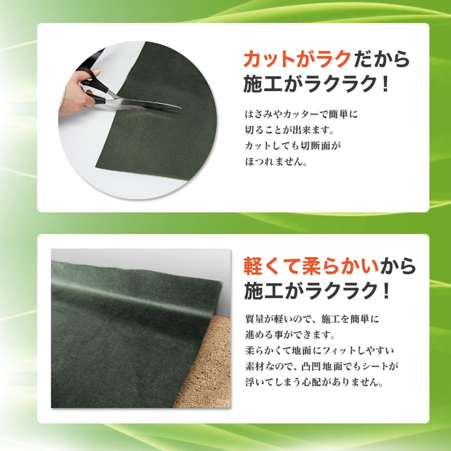 個人宅配送OK[2m×50m] GreenArts 250Z  防草シート  NITTOSEKKO