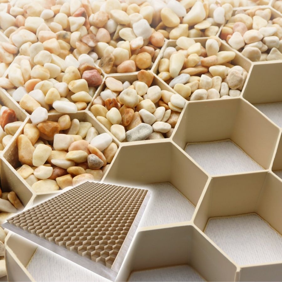 個人宅配送OK[20枚] 砂利固定材 GRAVIER SHIELD(R) グラヴィエシールド NITTOSEKKO