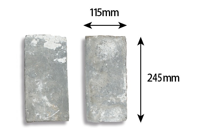 ［24.5×11.4×6cm］ネログランデ 6個  アンティークレンガ  NITTOSEKKO