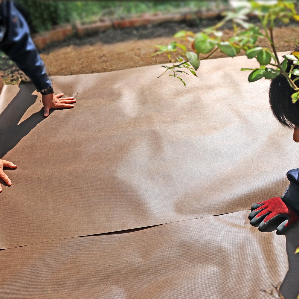 個人宅配送OK[1m×50m] GreenArts 430JP/BW 防草シート NITTOSEKKO