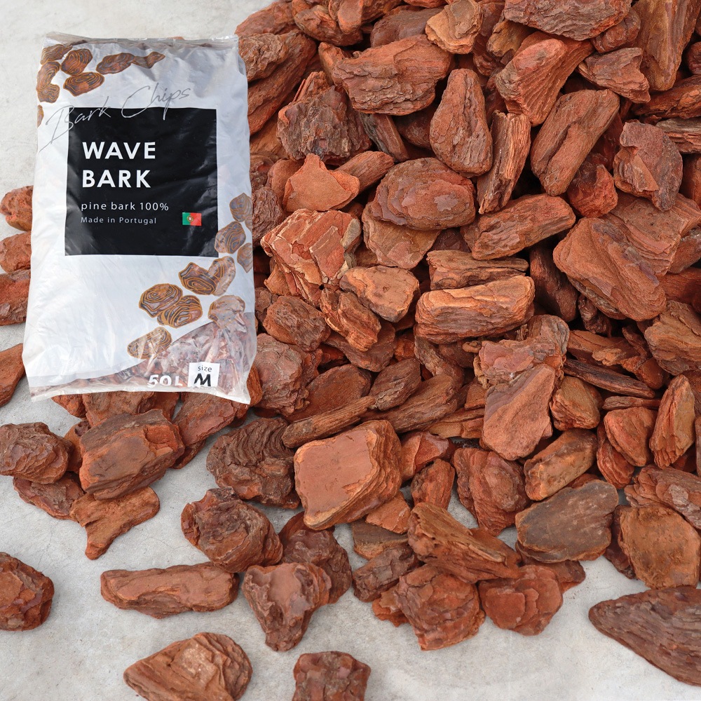 [Mサイズ][50L] WAVE BARK ウェイブバーク 天然木 バークチップ NITTOSEKKO