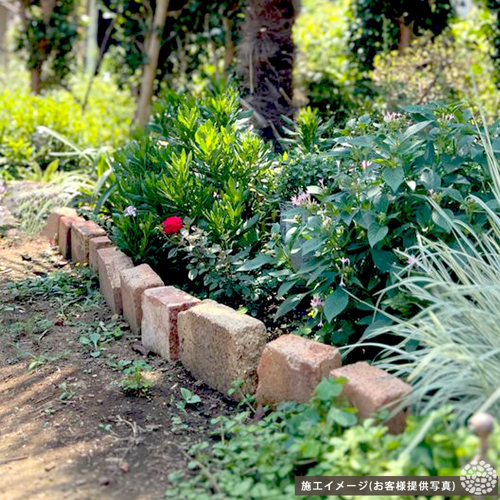 ［厚み6.5cm 割れ］ロエルハーフ 約1平米  アンティークレンガ  NITTOSEKKO