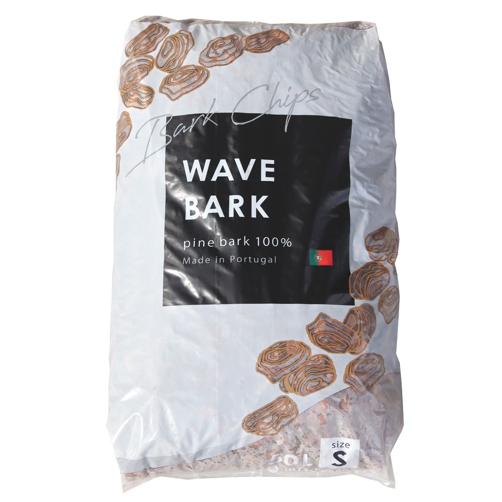 個人宅配送OK[Sサイズ][50L] WAVE BARK ウェイブバーク 天然木 バークチップ NITTOSEKKO