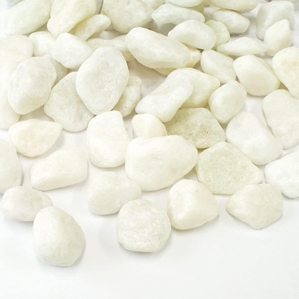 ［3cm］ホワイトパールスプレッド 玉砂利 白 20kg